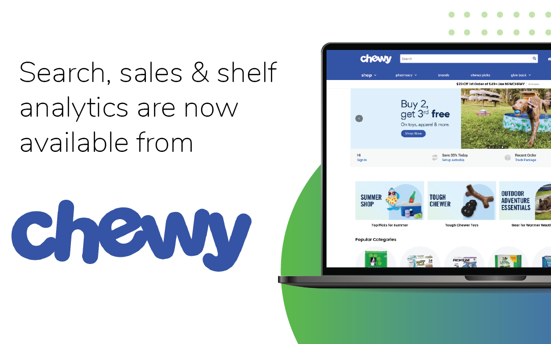Analytic Index Launches Chewy Search, Sales & Shelf Analytics