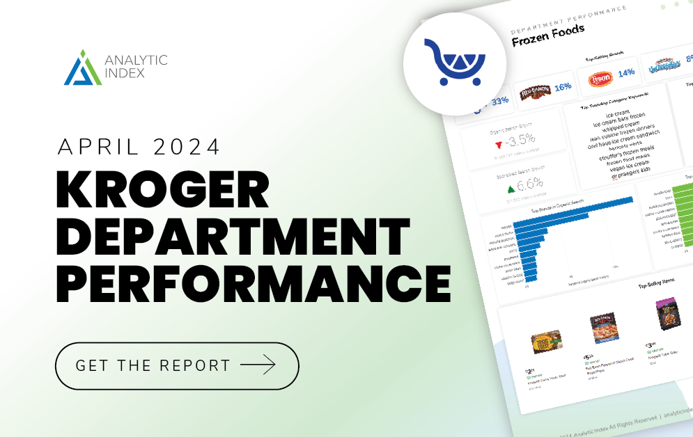 Kroger Department Performance | April 2024