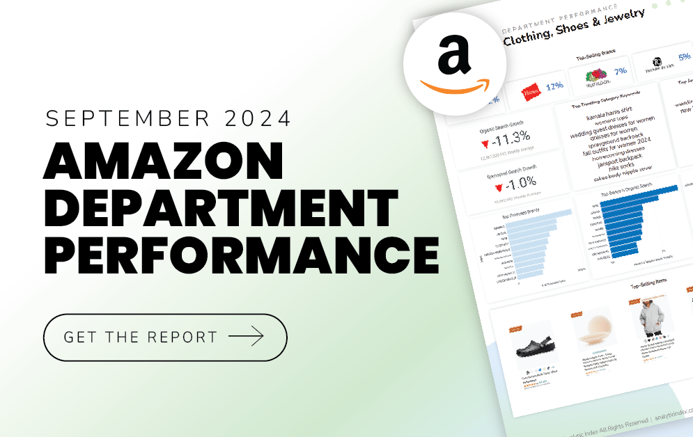 Amazon Department Performance | September 2024