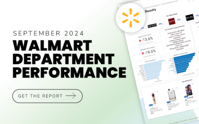 Walmart Department Performance | September 2024