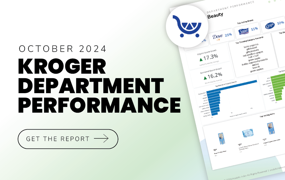 Kroger Department Performance | October 2024