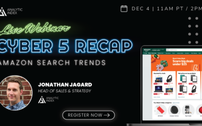 Live Webinar | Cyber 5 Recap: Amazon Search Trends